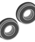 Top Shelf Front Wheel Bearing Hub Assembly Built Damn Tough For Smooth Sailing Compatibility With John Deere Z425 Z435 Z445 Z465 Z515 Z525 Series Zero Turn Mower Replacement Parts, sealed bearings.