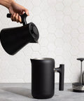 Corvo EKG Pro Electric Tea Kettle With Precise Temperature Control Quick Heat Scheduling And Built In Brew Timer Matte Black