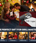 Family gifting Grill Light For Blackstone Griddle And Weber Grill Rechargeable BBQ Lights under Christmas tree