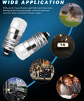 Slick E10 Miniature Bulbs 2 Pack House Number Light Replacement For 10 To 30 Volt Wiring showcased in various applications.