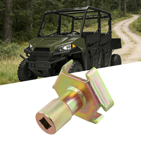 Beefy Primary Clutch Removal Tool And Steel Holding Fixture For P90 And P85 Compatible Polaris ATV Models RZR Ranger Sportsman Scrambler Magnum Xplorer Heavy Duty Stability For Easy Maintenance, steel