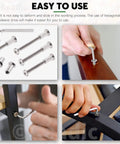 Tough As Nails M6 Socket Cap Bolts And Barrel Nuts Assortment Kit With Hex Setter Tool, tools and fasteners in use while assembling furniture.