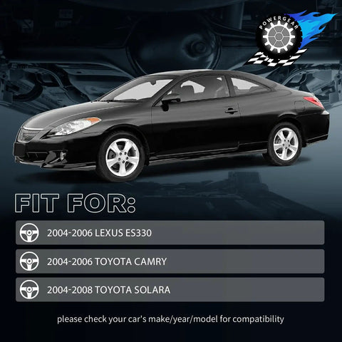 2004-2006 Lexus ES330 and 2004-2006 Toyota Camry shown for 14 Piece Front Lower Control Arm And Ball Joint Suspension Rebuild Kit