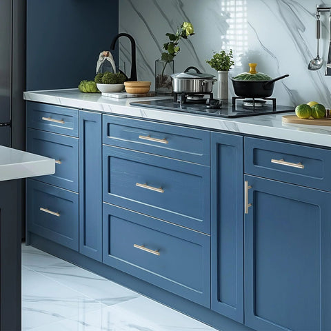 30 Pack 5 Inch Cabinet Pulls With 3 Inch Hole Centers Zinc Alloy Handles In Brushed Nickel Finish For Kitchen Cabinets