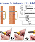 Top Shelf Gold Cabinet Handles And Bar Pulls For Kitchen Cupboards And Bathroom Drawers With Exact 3 Inch Center To Center Mounting shown with installation guide.