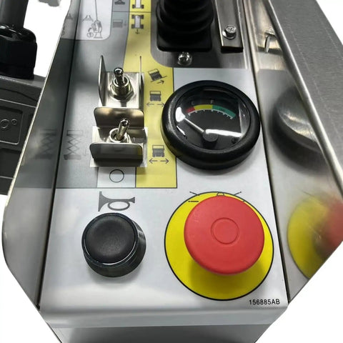 Top Shelf Heavy Duty Upper Control Box Replacement Designed To Fit Skyjack Scissor Lifts with control switches and gauge.
