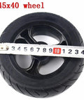 145x40 wheel from 6 Inch Solid Tire Set For Electric Skateboard Longboard Airless Wheel 145x40 With Plastic Hub And Pulley