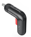 Beast Cordless Screwdriver Kit With 14 Bits, Digital Screen, black handle, front angle view, visible logo, 2000mAh Li-ion Battery