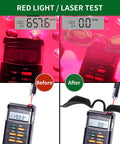 Smoother Fit Ipl Goggles With Hella Durable Uv Eye Protection For Salon Skin Therapy And Beauty Hair Removal Blocks Intense Light Up To Two Thousand Nm Easy Adjust Strap And Zipper Case Included Green during red light laser test.