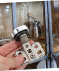 Soft Close Cabinet Hinges For Frameless Kitchen Doors With Hydraulic Damping Quiet Operation Two Piece Set For Full Overlay Cabinets
