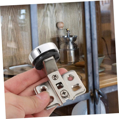 Soft Close Cabinet Hinges For Frameless Kitchen Doors With Hydraulic Damping Quiet Operation Two Piece Set For Full Overlay Cabinets