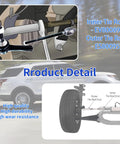 Replacement Suspension Kit for 2011-2017 Ford Explorer and Police Interceptor Struts Shocks Set Front Rear showing inner outer tie rods.