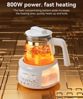 Bottle Warmer With Night Light And Fast Cooling Fan Instant Water Warmer for bottles with tea kettle style and temp presets