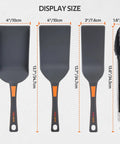 Four Piece Non Stick Griddle Kit For Blackstone Griddles Includes Large Spatula Long Spatula Griddle Scoop And Tong Tailgate Ready