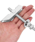 Heavy Duty Metal Toggle Bolt Kit 12 Pcs With M8x72mm And 100mm Drywall Anchors For Hollow Walls held in hand