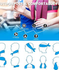 4 Pack Ice Cooling Towels 40x12 Inches For Neck And Face Ultra Soft Microfiber Chilly Towel in gym and yoga activities
