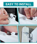 Fridge Door Mullion Spring Hinge Replacement For GE Refrigerators Fits Wide Range Of Models Easy Install Replacement Parts.