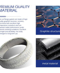 Hardcore 2 Pack Exhaust Manifold Gaskets With Graphite Seal, 65Mm Inner Bore, showcasing graphite and metal material quality.