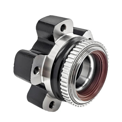 Rear Wheel Bearing And Hub Assembly Fits Ford Transit 150 250 350 3.5L V6 3.7L V6 HUB415 close-up view showcasing the metal hub design.