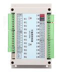 Programmable Logic Controller Featuring 13 Input And 12 Output Options For Straight Up Industrial Automation And Dead Simple Sequence Timing Plus Zero Hassle 24V DC Operation On Day One showing connectors and interface.