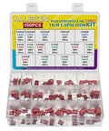 Top Notch Metallized Film Capacitor Assortment Kit 150 Pieces 400V 630V Polyester Polypropylene Capacitors in storage case