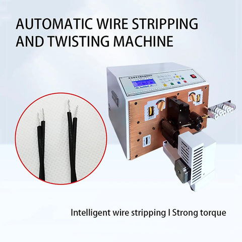 Automatic Wire Stripper And Intelligent Wire Twister Cable Cutting Tool For Copper Wiring featuring strong torque and sleek design.