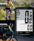 Wireless Bike Computer With 20 Functions All Weather Waterproof Speedometer And Odometer 3 Inch Big LCD Screen in Day and Night Mode