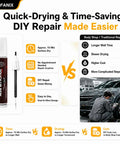 Light Silver Wheel Rim Touch Up Paint With Built In Brush For Knocking Out Curb Rash And Scrapes On Alloy Rims Plus Faster Five Minute Set For A Clean Showroom Grade Finish Daily, showing quick-drying DIY repair pen.
