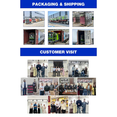 Big Commercial Electric Floor Sweeper For Warehouses And Factories Heavy Duty Industrial Cleaning Machine showcased during packaging and customer visits.