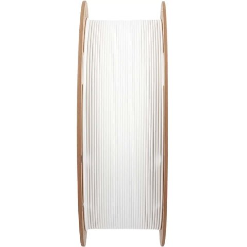 White 1.75mm PLA 3D Printer Filament, 1kg Spool, Easy To Print With High Speed Extrusion, Tangle Free, AMS Compatible, front view