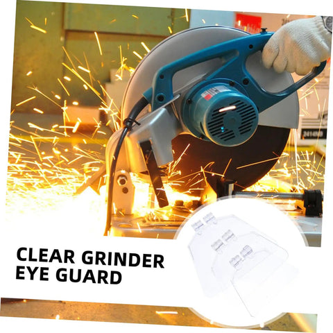 3 Pack Bench Grinder Eye Shields Plastic Guards For Grinding Machines Easy Install Chip Shield For Safety Glasses Guard