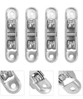 Save Your Sanity By Converting Stickier Sliders Into Smooth Gliding Machines With These Tough Nylon Pulley Wheels Featuring Double Ball Bearings To Crush Rusty Jams And Revive Lazy Windows And Doors.