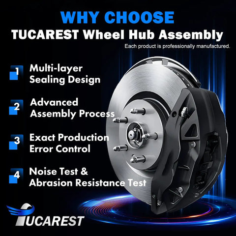 Front Wheel Hub Bearing Assembly 29 Spline 5 Lug ABS Fits Nissan Altima Murano Quest showing multi-layer sealing design.