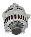 Badass Heavy Duty Alternator Swap For 2005 Through 2008 Ford Mustang 4.6L featuring detailed view of the 135A alternator.