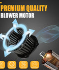 Front Hvac Heater Blower Motor With Fan To Keep Your Ride Fresh and Cool Under Pressure Smooth Operation For C and K Series Pickups Tahoe Suburban and Escalade Built Tough For Real Work, showing premium quality design and airflow direction.