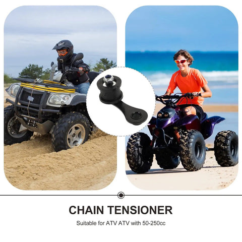 Premium Atv Chain Tensioner And Adjuster Kit For 50 250Cc Dirt Pit Bikes With Roller Guide Pulley Perfect For Smoother Ridin Max Grip, ATV chain tensioner for 50-250cc dirt bikes