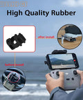 Gimbal Shock Absorber Rubber Replacement For Mini 2 SE Mavic Mini And Mini 4K Drones installation before and after on controller.