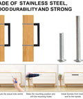 Matte Black Cabinet Pulls Square Drawer Handles with 3-3/4 Inch Hole Centers 96 mm Stainless Steel hardware and installation guide