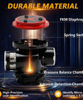 Exploded view of Evaporative Emissions System Integrity Module Leak Detection Pump For Fuel Vapor Leak Detection Replacement 4861959AA Plug And Play Compatible With Ram ProMaster Durango Grand Cherokee Ram 1500 Nitro Liberty Jeep Models, showing components like FKM diaphragm and spring switch.
