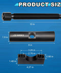 Heavy-Duty Yoke Puller And Removal Tool Kit For Commercial Trucks And Semi Trucks, showing dimensions of components