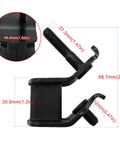 Heavy Duty Rubber Anti Vibration Mounts with precise dimensions for generators, compatible with Generac Honda Briggs 2000W to 4750W.