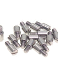 Fifteen Piece Nickel Brass Location Fix Pin Screws Lock Tight On Camera Quick Release Cheese Plates And Top Handles For A Clutch Shooting Rig Setup No Sweat, showing assorted pin screws.