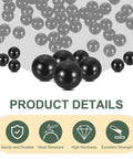 20 Pack 6Mm Silicon Nitride Ceramic Bearing Balls G10 Grade Precision Roller Parts With Detailed View and Features