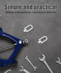 3 Piece Auto Dent Puller Kit With Aluminum Ring Tools For Easy Body And Sheet Metal Repair on grey surface