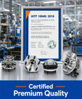 Certificate of quality management for 2X Premium Rear Wheel Bearing Hub Assembly For Subaru Outback Legacy 2005 To 2009 Non ABS 5 Lug 4 Bolt Flange 512293.