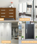 Self Stick Instant Cabinet Drawer Handles Set Aluminum Alloy With Adhesive Backing displayed on various surfaces in home settings.