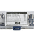 M3 Stainless Steel Self Tapping Thread Inserts Repair Kit 50 Pcs for fixing damaged threads in plastic wood soft metals
