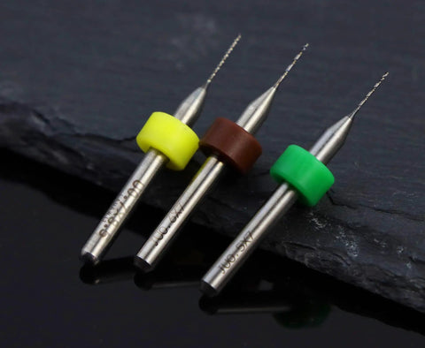 Pro Grade Carbide PCB Drill Bits Set, 30 Pcs Spiral Flute Micro Bits For PCB Engraving CNC Metal Stone Jewelry, 0.3 To 1.2 mm Range