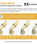 Antique brass cabinet handles showcasing various lighting effects on brushed gold finishes for Kitchen Cupboards.