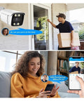 Hella Durable 8CH POE Security Camera Kit With Slick AI Face Detection And Zero Stress 4K Ultra HD Footage For Bulletproof Outdoor Home Surveillance Setup Today, showing delivery interaction.